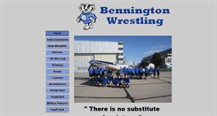 Desktop Screenshot of benningtonwrestling.com